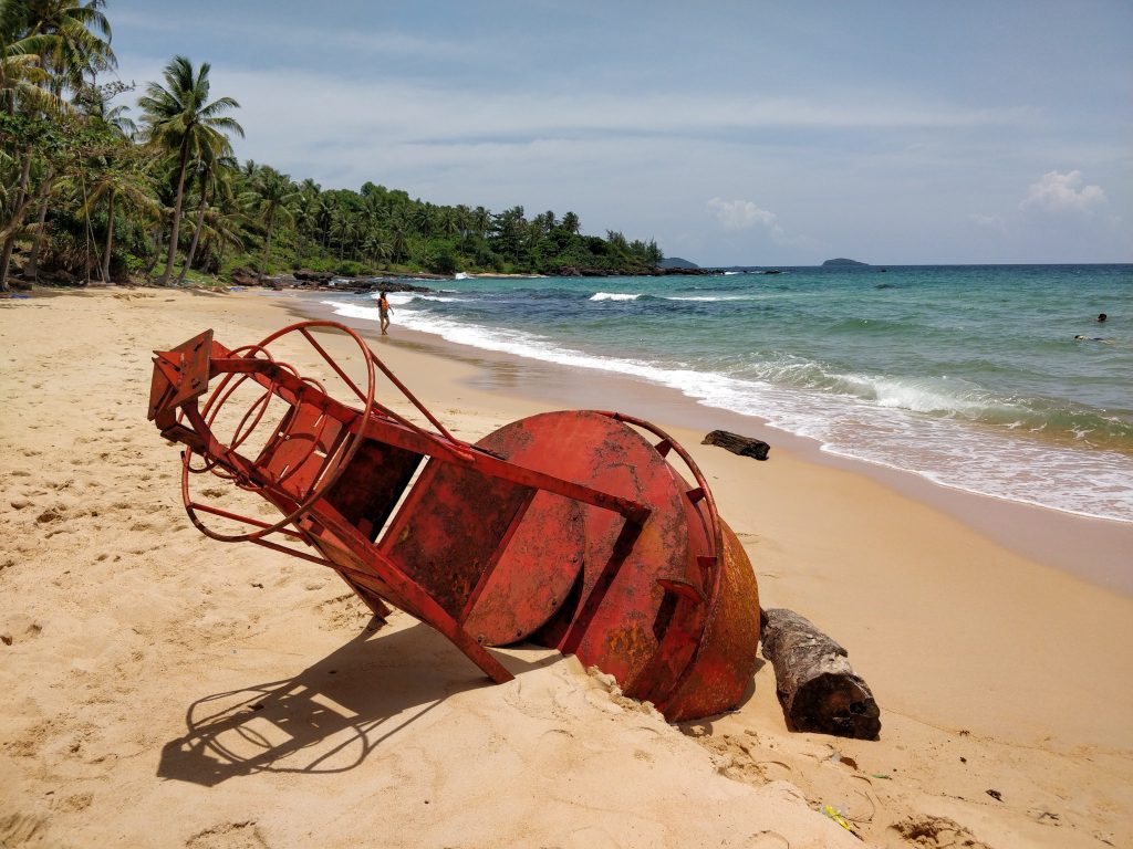 Washed up buoy – Pineapple Island